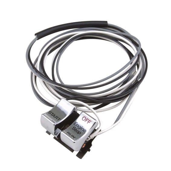Run/off/start, handlebar switch set. Chrome