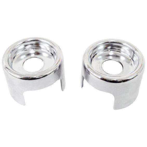 Shock stud cover kit. Chrome