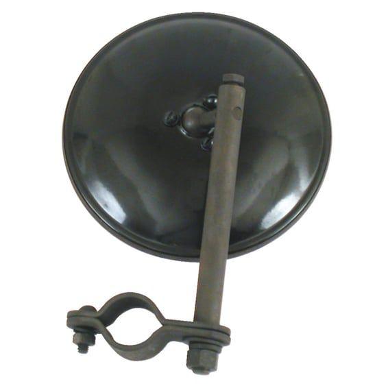 Reproduction sidevalve mirror. Black, long stem