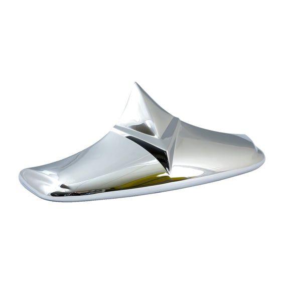 59-66 'V' rear fender tip. Chrome