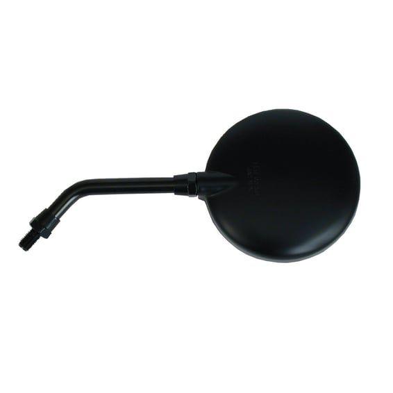 Texas mirror. Black, short stem. left side