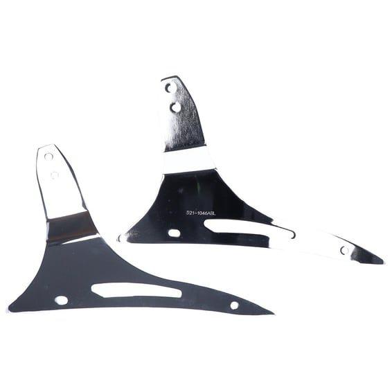 brackets for Wide sissybar. Chrome