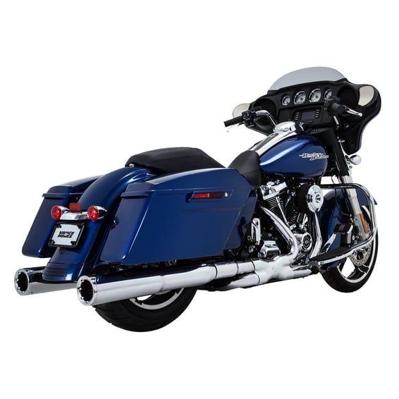 Power Duals PCX crossover head pipes. Chrome
