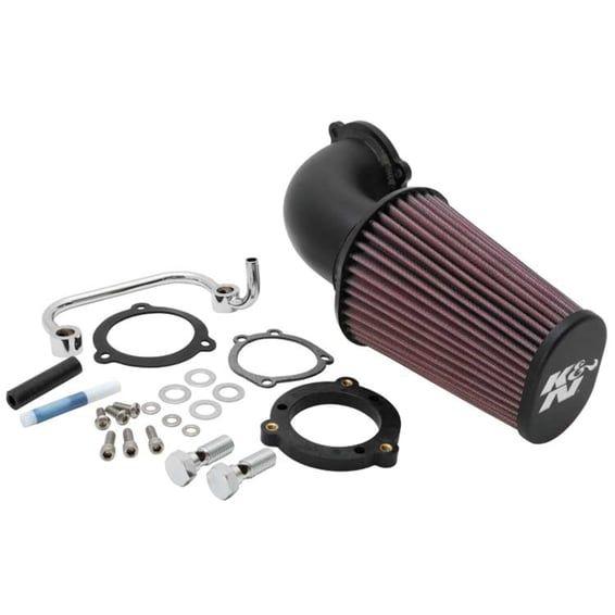 AirCharger performance air cleaner kit. Black