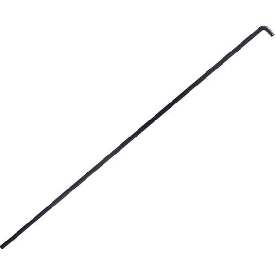 Rear brake rod. 23" long. Black parkerized
