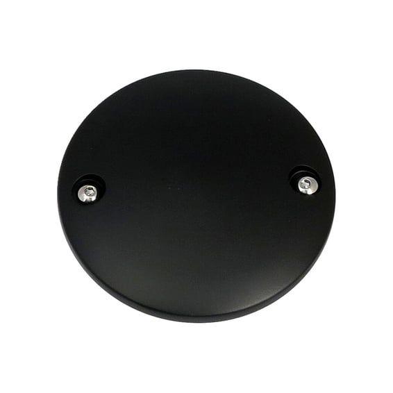 Point cover, domed. Black