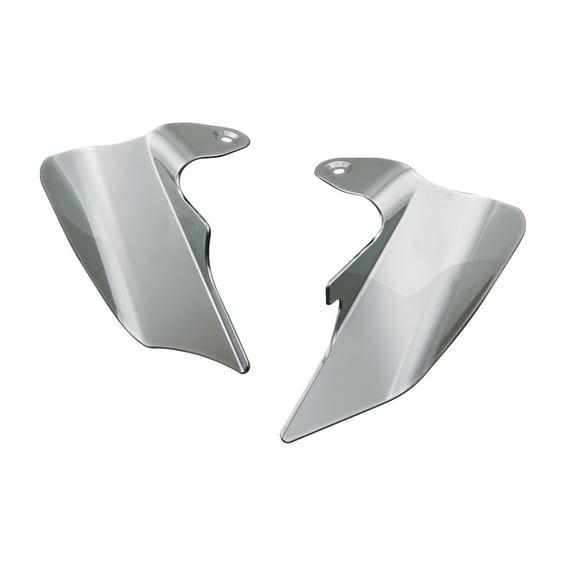 Saddle shield heat deflectors