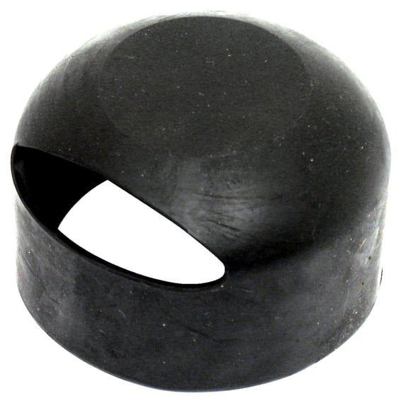 Black rubber end cap, solenoid