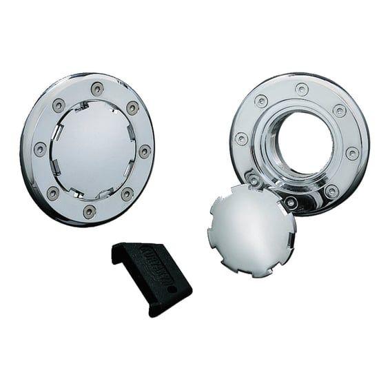 Flush mount gas cap