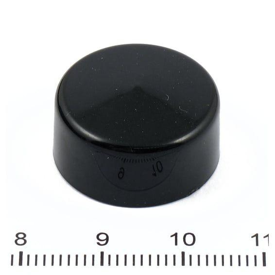 Smoothtopps push-on bolt covers 5/8" hex bolts/nuts. Black