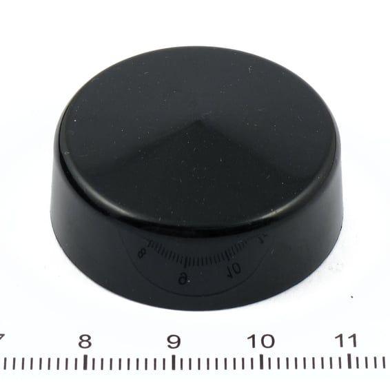 Smoothtopps push-on bolt covers 5/8" hex bolts/nuts. Black