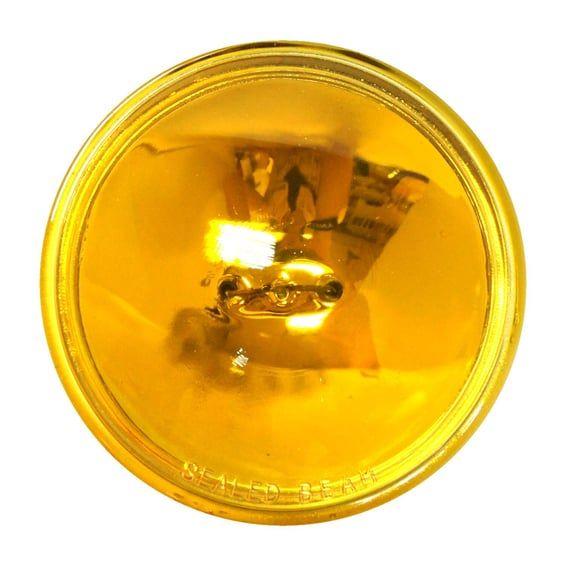 4-1/2" 35w 12v sealed beam unit. Clear amber lens