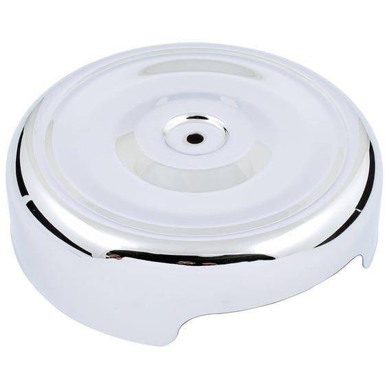 Air cleaner cover, Bobber style. 8", chrome
