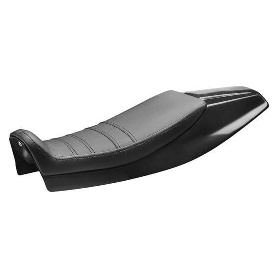 flat track seat low. Black