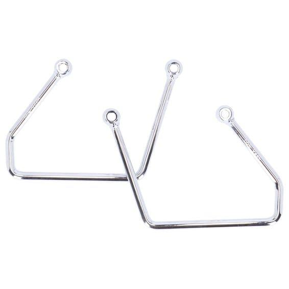 saddlebag support kit. Chrome
