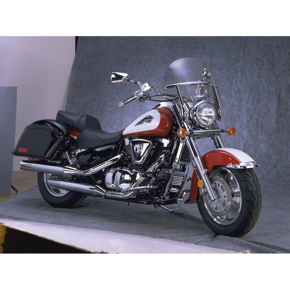 NC cast front fender tip set chrome