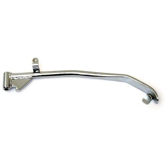 Jiffy stand flat bottom. Stock replacement. Chrome