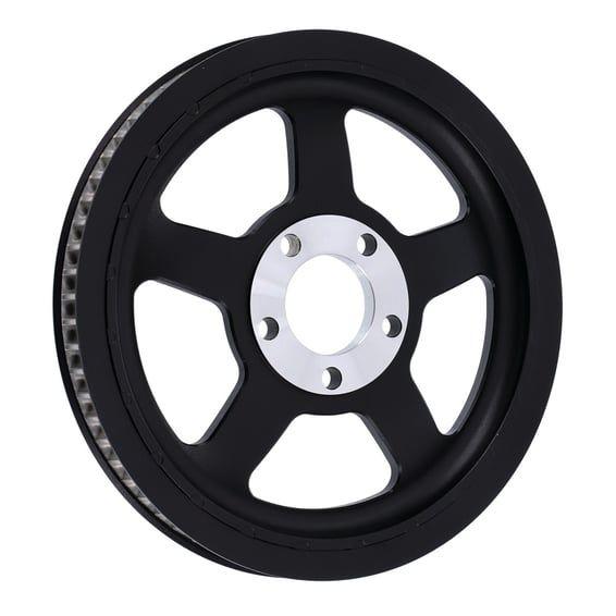Reproduction OEM style wheel pulley, 68t. Black cc