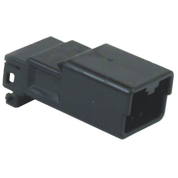 NAMZ, AMP 040 series connector. Black, receptacle, 4-pin