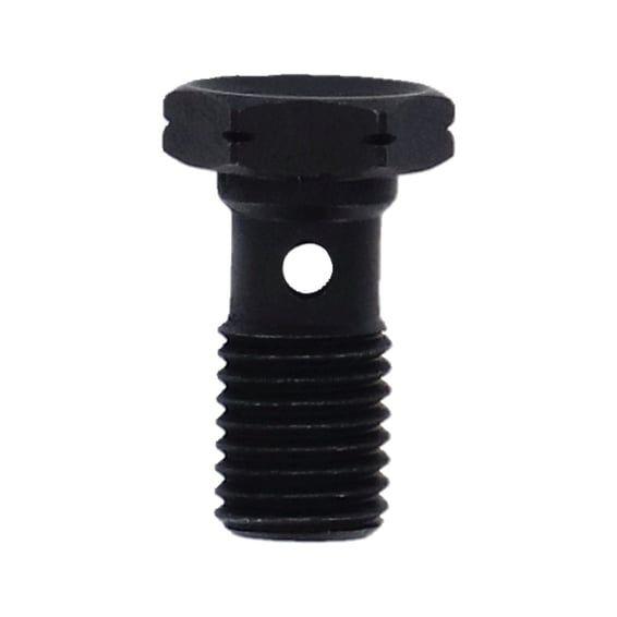 banjo bolt, m10 x 1.25, black