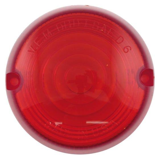 3" Bullet FX, XL turn signal lens. Red