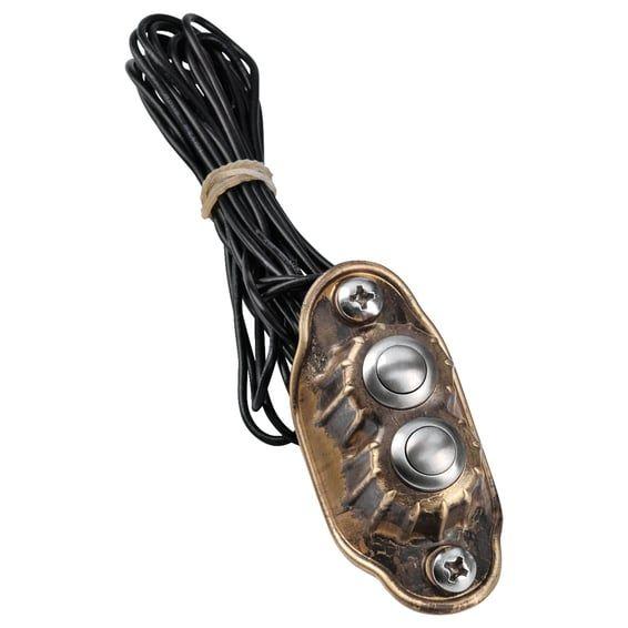 Deluxe handlebar switch. Dual button