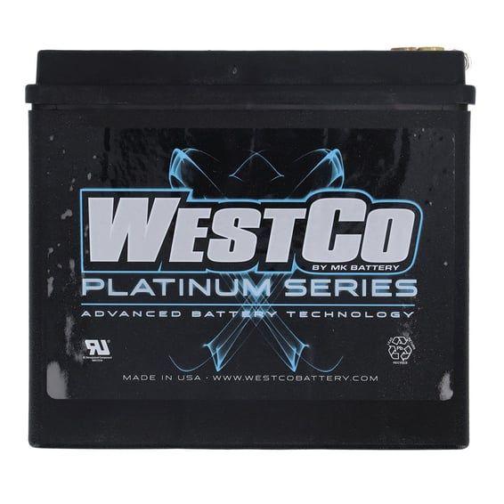 Westco, sealed AGM battery. 12V, 19Ah. 325CCA