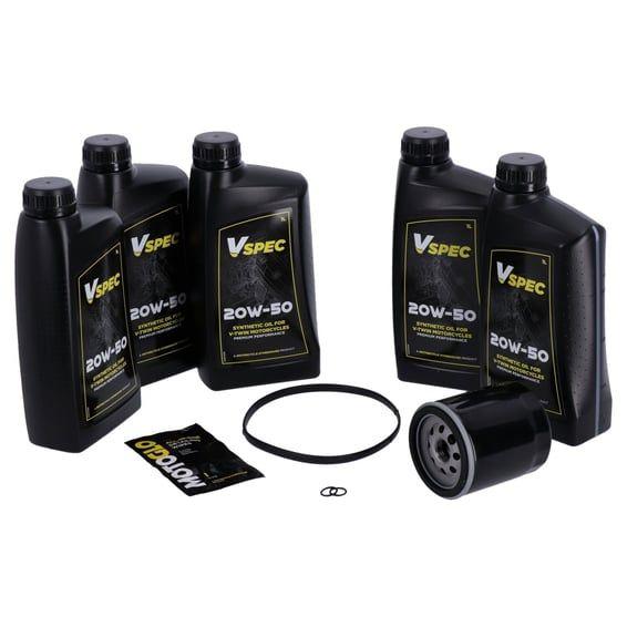 'Big Oil' service kit. Full synthetic. Black filter