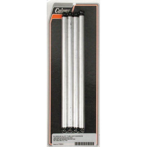 74" Pan aluminum non-adj. pushrod set