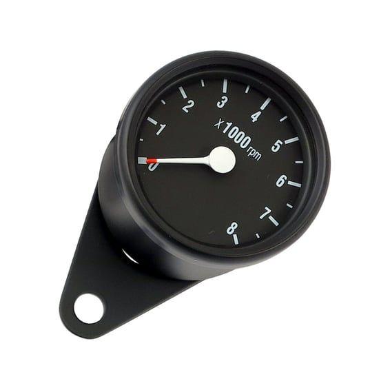 Mini tachometer, electronic. 8000 RPM. Black