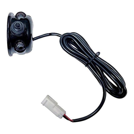 H-D style handlebar clamp with switch