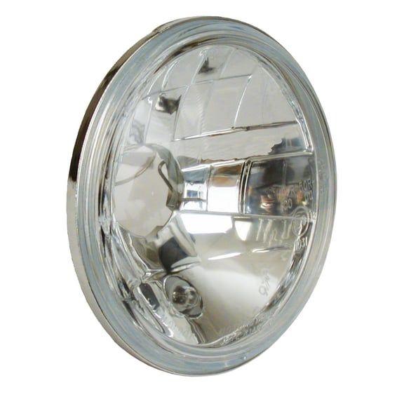 Headlamp unit H4. Clear lens. 5-3/4"