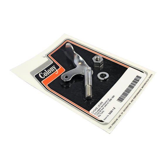choke lever. Zinc plated