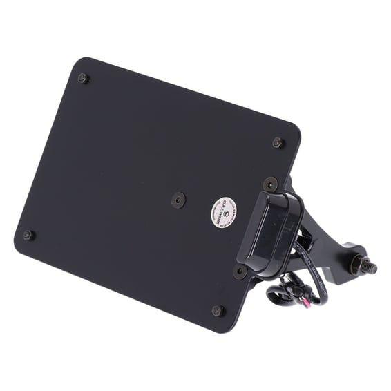 side mount license plate bracket, black. NL