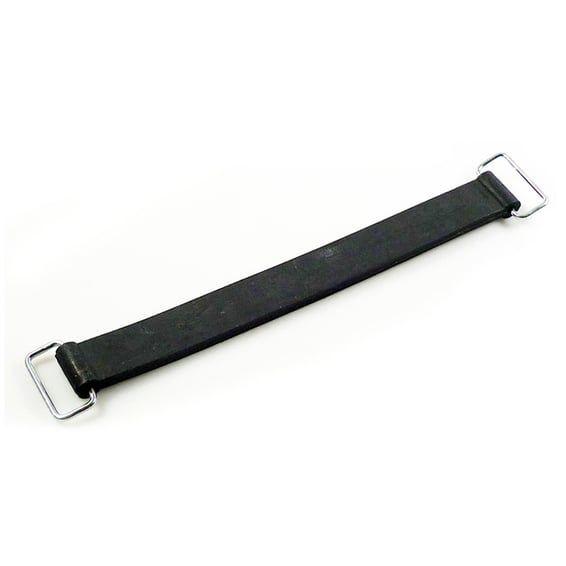 Battery hold down strap. rubber