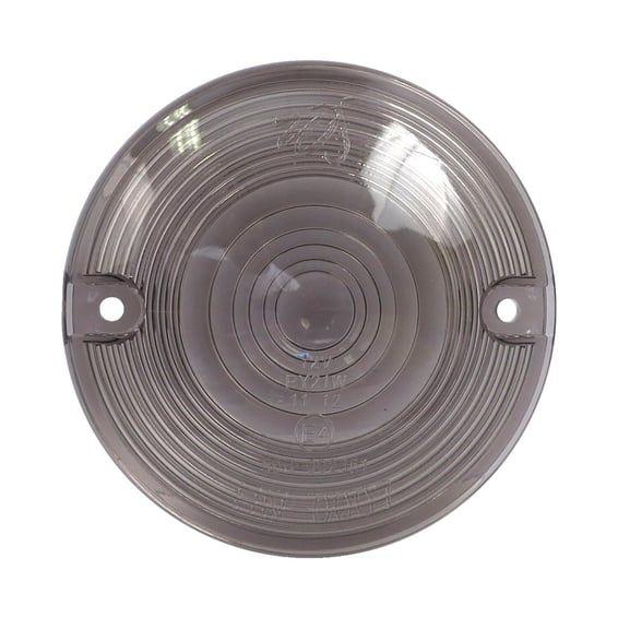 Replacement turn signal lens. flat lens. Smoke