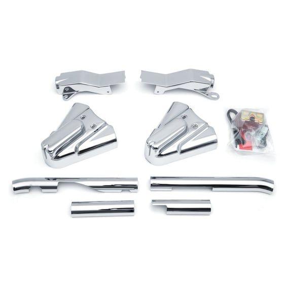 Phantom & swingarm cover kit. Chrome