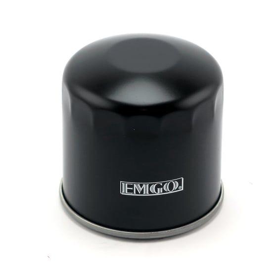 spin on oil filter black