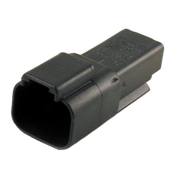 NAMZ, Deutsch connectors. Black, receptacle, 2-pins