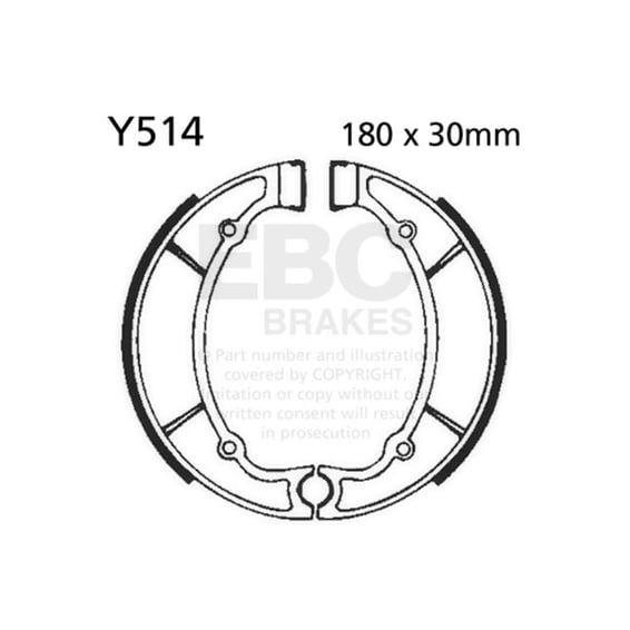 plain brake shoes