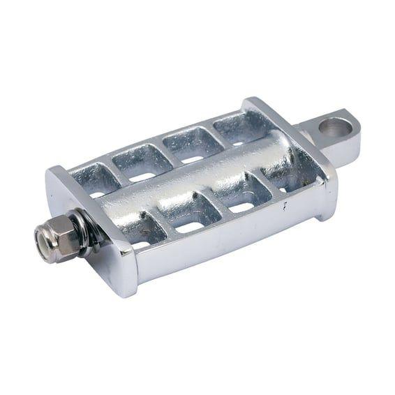 Kick pedal, 'Classic'. Chrome