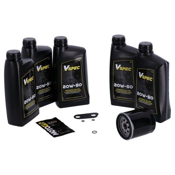 'Big Oil' service kit. Full synthetic. Black filter
