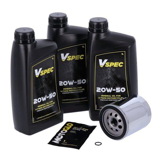 engine oil service kit. 20W50 Mineral