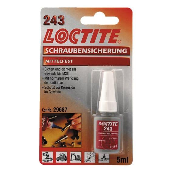 243 blue, threadlocker 5cc