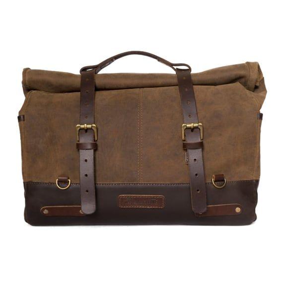 Trip Machine, Outlaw saddlebag. Tobacco brown