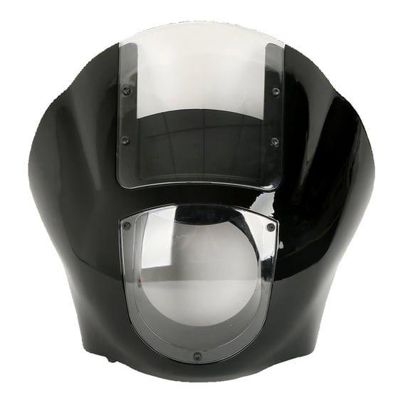 Quarter fairing kit, with clear windshield