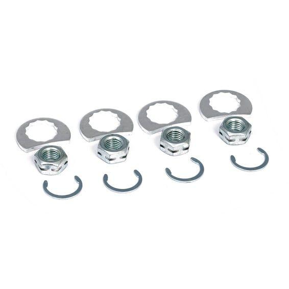 Stage 8 exhaust nut mount kit. Chrome