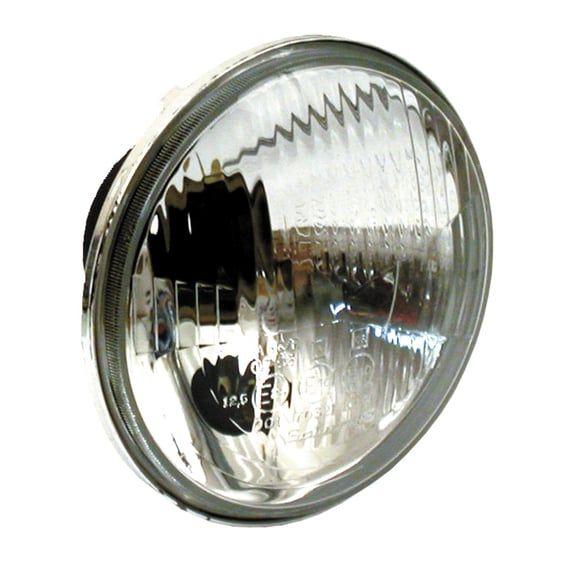 Headlamp unit H4. Ribbed lens. 5-1/2"