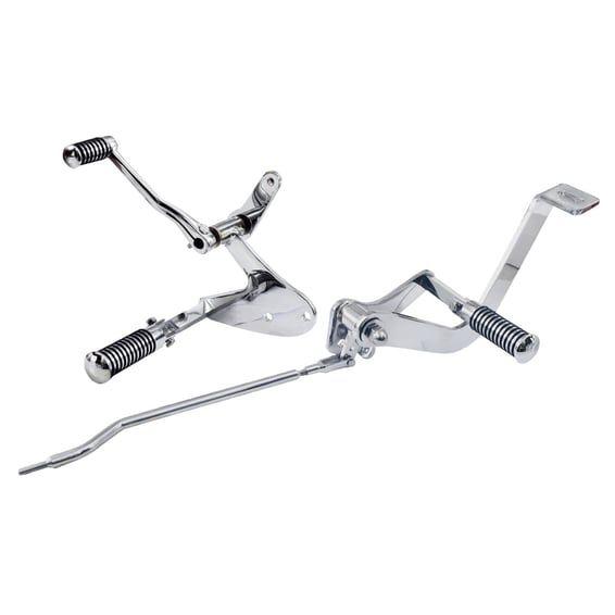 FXR forward control kit. Chrome