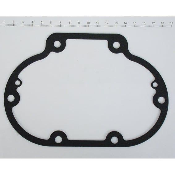 James, gasket transmission end cover. Foamet